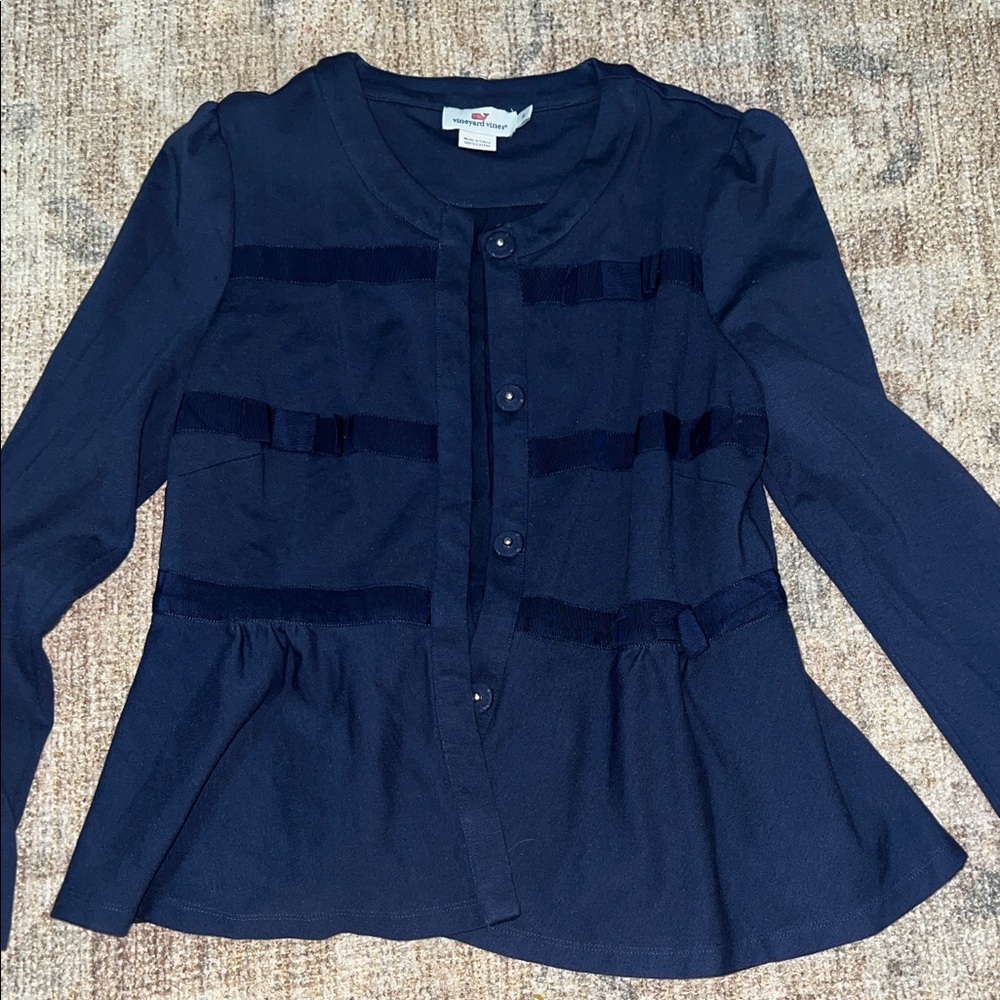 Vineyard Vines Dark Blue Cotton Shirt